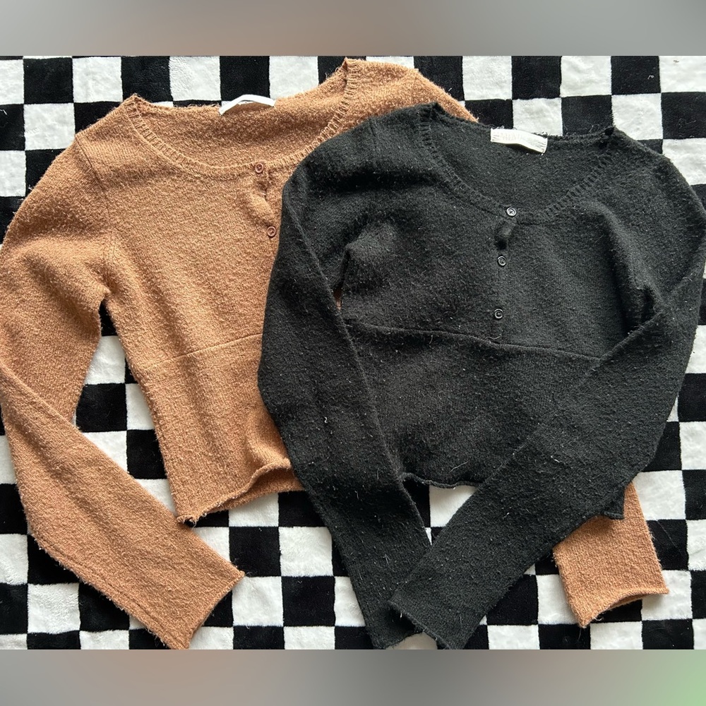 2/$14 Crop Sweaters
